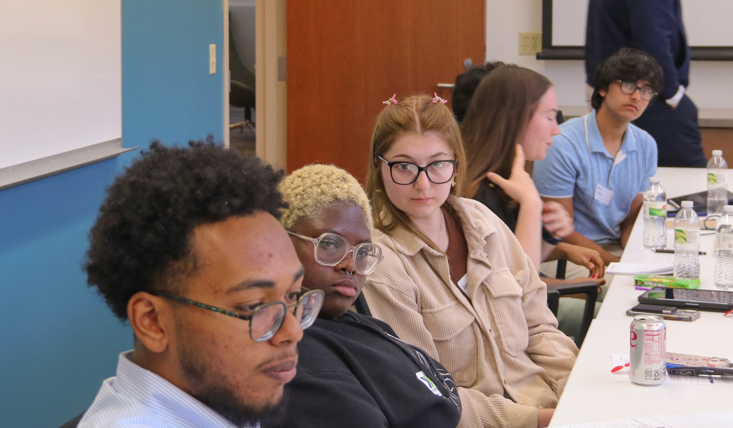students listening to lecture